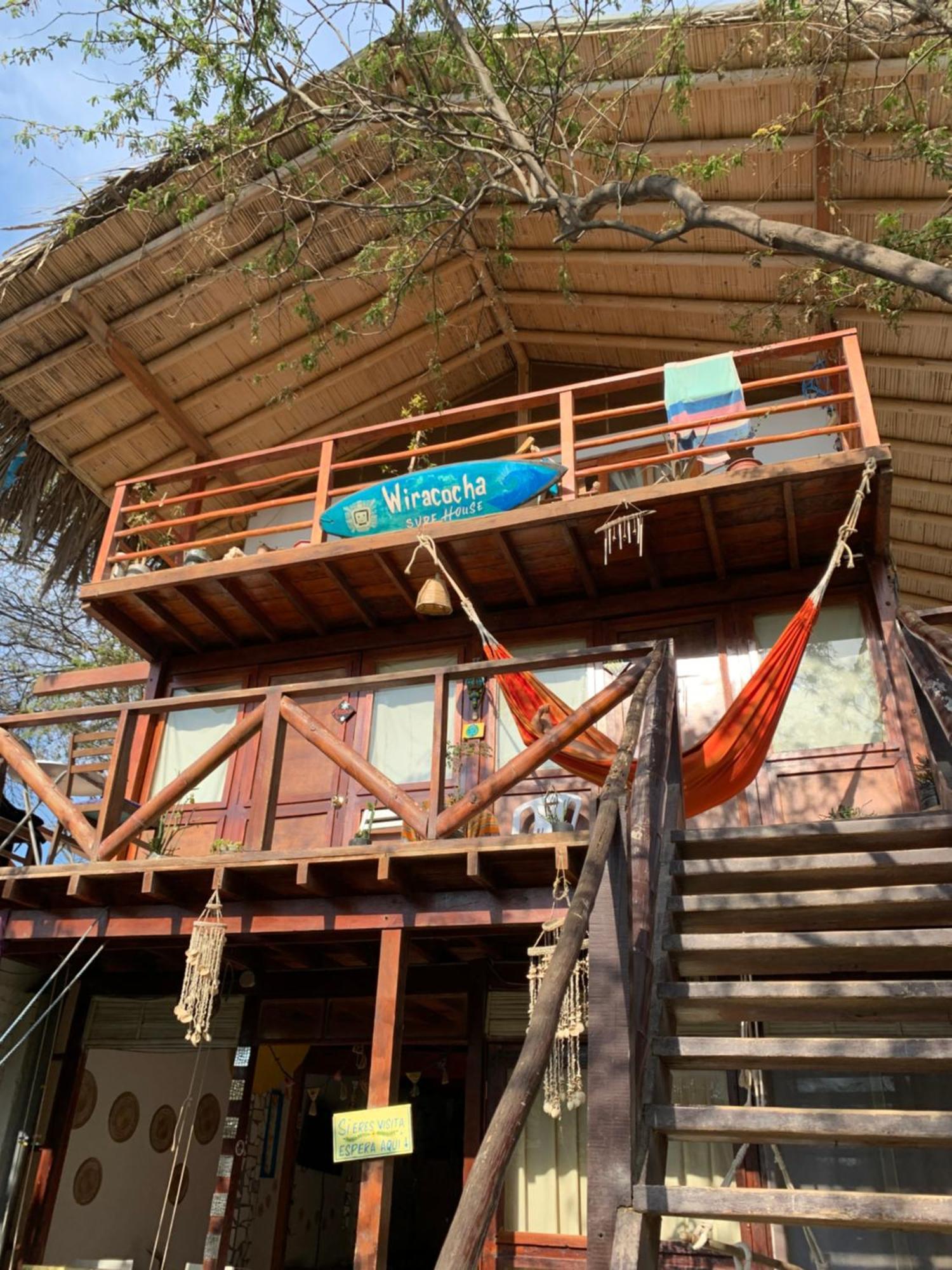 Wiracocha Hostal Máncora Eksteriør billede